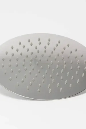 Douche de Tête Ronde - Chromé - Slim 25 cm - Eo Bon Plan