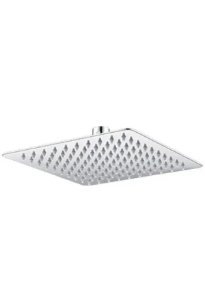 Expédié Aujourd'hui Douche de tête Carré - Chromé - Slim 30x30 cm - Kare