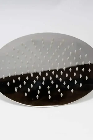 Douche de Tête Ronde - Chromé - Slim 30 cm - Eo Meilleur Choix