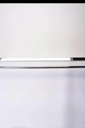 Barre Porte Serviette Double - Chromée - Charm Pas Cher