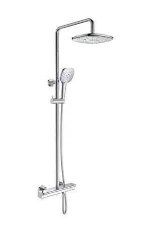 Colonne de Douche Thermostatique Carrée - Chromé - Kubic Offre Limitée