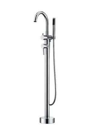Robinet Mitigeur de Baignoire Sur Pied - Chromé - Pure Solde