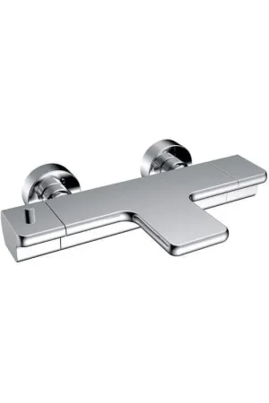 Meilleure Vente Robinet Thermostatique Bain / Douche mural - Chromé - Kubic