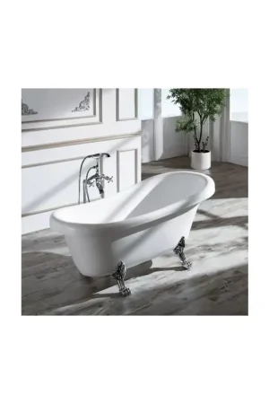 Baignoire ilot Ovale - Acrylique Blanc -170x78 cm - Diva Quantité Limitée