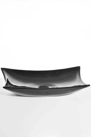 Vasque à Poser Rectangulaire - Céramique Noire - 57x39 cm - Wing Retour Gratuit
