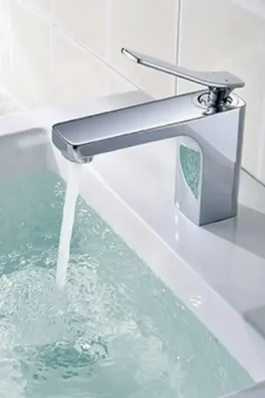 Robinet Mitigeur Lavabo Carré Chromé - Arcolor Livraison Express