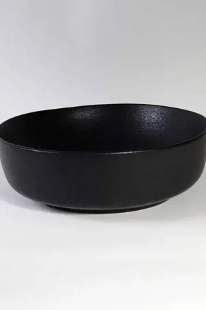Vasque à Poser Bol - Céramique Noir Mat - 42 cm - Oslo Offre Du Jour