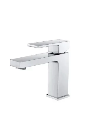Affaire À Saisir Robinet mitigeur lavabo carré - Chromé - Cube