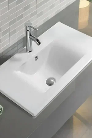 Vasque encastrée céramique - 61x46 cm - Strada Certifié