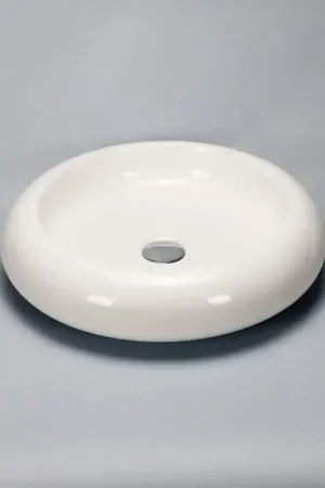 Réduction Vasque à Poser Ronde - Céramique - 46 cm - Nude