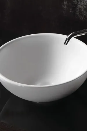 Vasque à Poser Ronde - Céramique - 40 cm - Pop Paiement Sécurisé