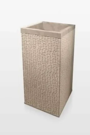 Lavabo Totem Carré - Pierre beige - 90x45 - Stone Offre Limitée