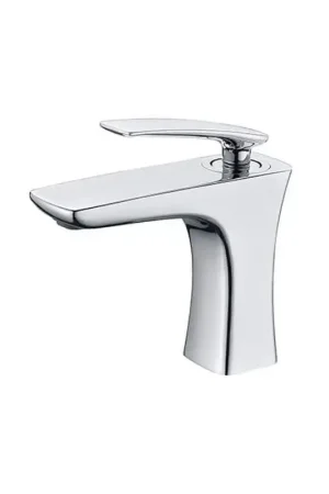 Robinet mitigeur lavabo design - Chromé - Concep‘t Bon Plan