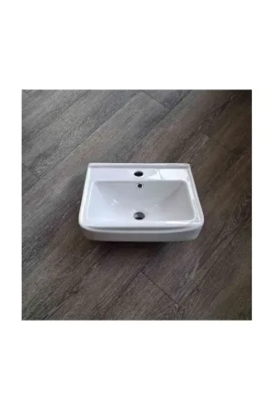 Vasque céramique ID - 44x36 cm - Blanc Prix Choc