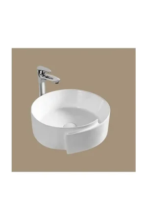 Vente Flash Vasque à Poser Ronde 43 cm - Céramique - Ushuaïa
