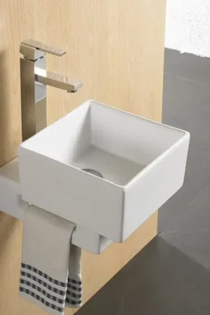 Ensemble Vasque Ness et porte serviette Prix Promo
