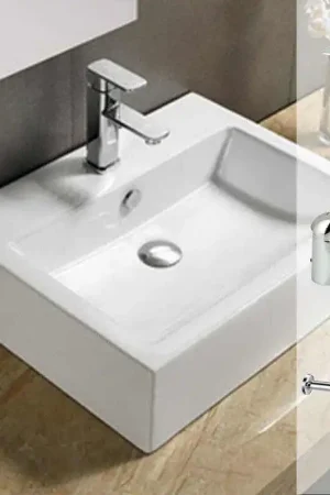 Livraison Express Pack Vasque Square + Robinet Nice