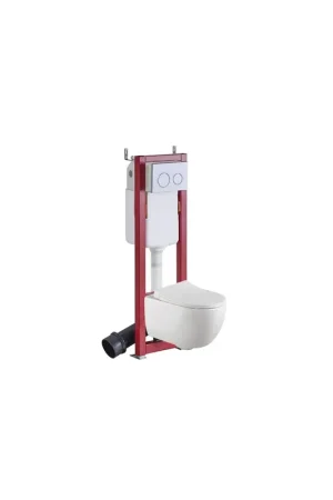 Promotion Saisonnière Bâti-support WC Universel spécial Angle avec Plaque - 30x100 cm- Renov
