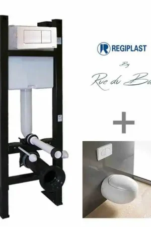 Quantité Limitée Pack WC Ove avec plaque blanche