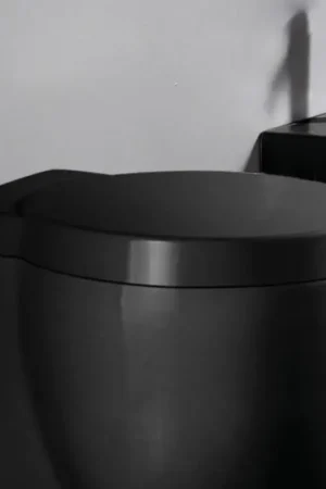 Abattant WC Design Suspendu Noir en duroplastic - Charm Commander Maintenant