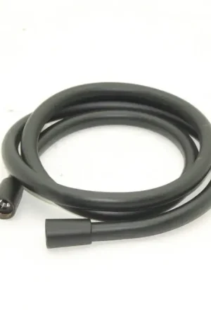 Flexible de bain-douche noir 150 cm Top Vente