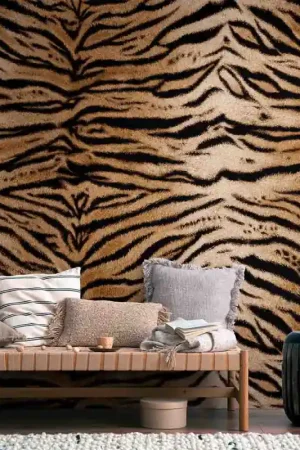 Papier peint panoramique intissé tigre 159L x 280H cm Offre Limitée