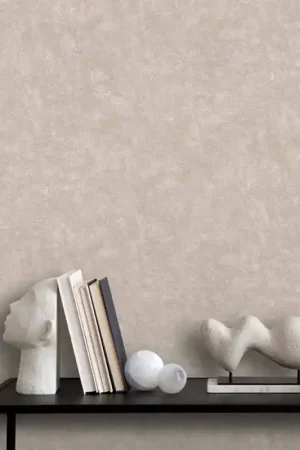 Papier peint intissé béton ciré taupe UGEPA Produit De Marque