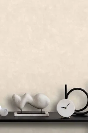 Papier peint intissé béton ciré beige UGEPA Prix Cassé