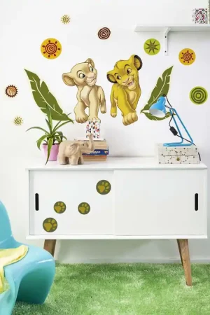 Sticker Le Roi Lion 50 x 70 cm Haute Qualité