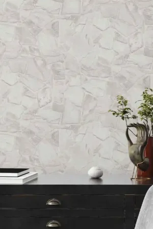 Papier peint intissé parement gris clair Meilleur Choix
