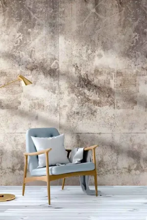 Expédition Rapide Papier peint panoramique en vinyle sur intissé pierre beige L 159 x H 280 cm AS CREATION