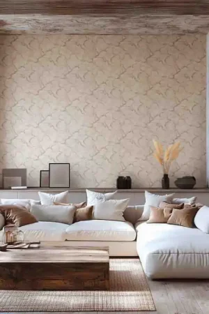 Papier peint intissé branche de cerisier beige AS CREATION Prix Promo