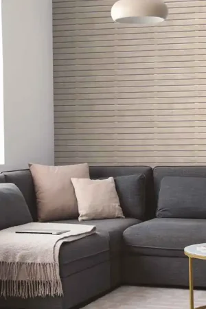 Papier peint intissé parement bois clair UGEPA Meilleur Prix
