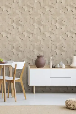 Soldes Papier peint intissé bois naturel UGEPA