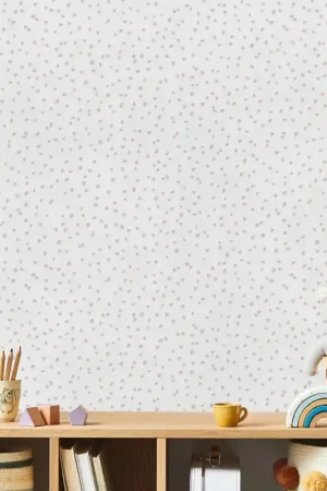 Papier peint intissé Handrawn Dots Rose UGEPA Bon Plan