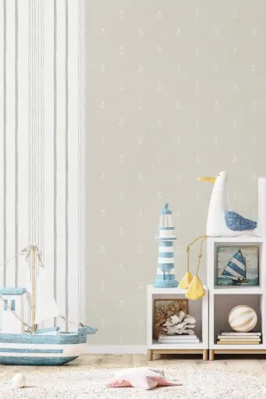 Papier peint intissé Ray Beige UGEPA Achat Immédiat
