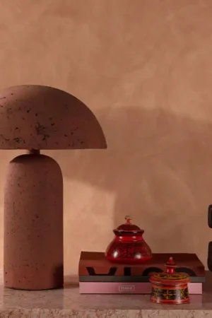 Papier peint vinyle sur intissé chaux brossé terracotta GRANDECO Pas Cher
