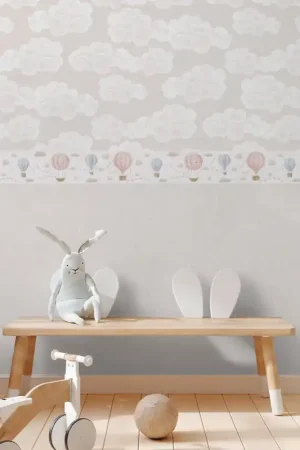 Papier peint intissé Nuage écru AS CREATION Réduction