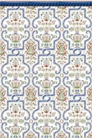 ▷ Azulejo andaluz Triana 20x30 25 piezas por caja y 1,50 m² Cerámicas Ribesalbes Remise