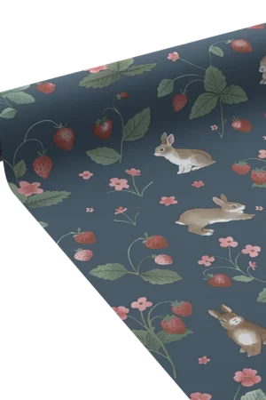 Acheter En Ligne HOLDEN DECORPapier peintBunnies & berries1005 x 53 cm