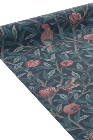 WILLIAM MORRIS AT HOMEPapier peint intisséPomegranate1000 x 52 cm Prix Choc