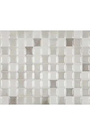 Faïence murale CIMENT MOSAIQUE GRIS 33X55 cm Authentique
