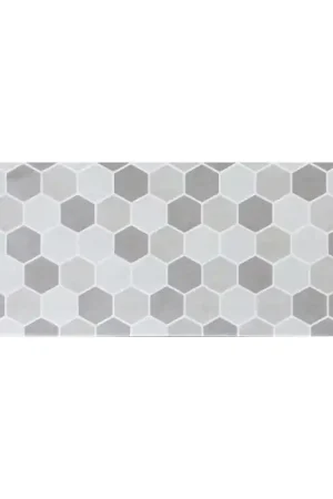 Faïence murale HEXA GRIS 20X50 cm Prix Réduit