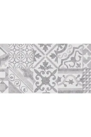 Promotion Saisonnière Faïence murale BELLE EPOQUE GRIS 20X50 cm