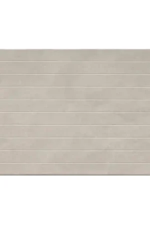 Commander Maintenant Faïence murale SASSO RIGATO GRIGIO 25X40 cm - Gris Satiné
