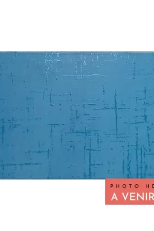 Satisfait Ou Remboursé Faïence murale TXT TURQUOISE 20X33,3 cm
