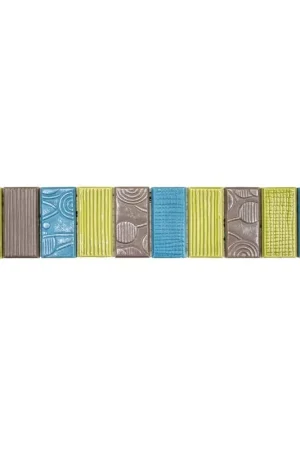 Super Prix Listel Fascia Txt Dadaa 6,5X33,3 cm - Mix couleurs Mat