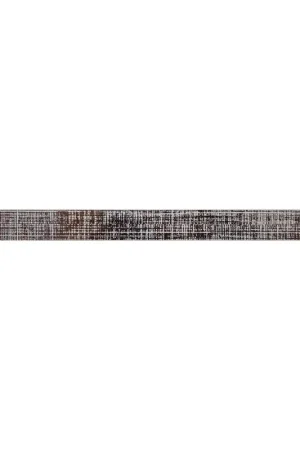 Dernière Chance Listel Listello Textile 2,5X33,3 cm - Gris Satiné