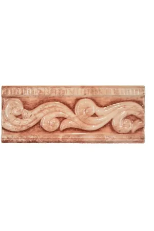 Jusqu'à Épuisement Des Stocks Listel Listello Marmor Rosso 8X20 cm - Mix couleurs Brillant