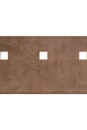 Achat Immédiat Lot de 0,52 m² - Faïence murale Idea Stelo Cacao 18X36 cm - Marron Brillant